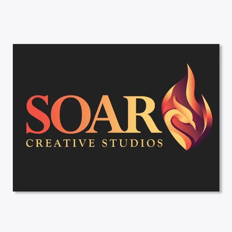 SOAR Horizontal Logo Sticker