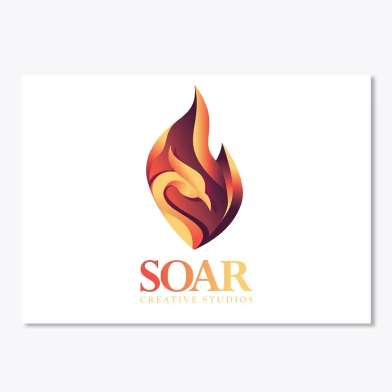 SOAR Vertical Logo Sticker